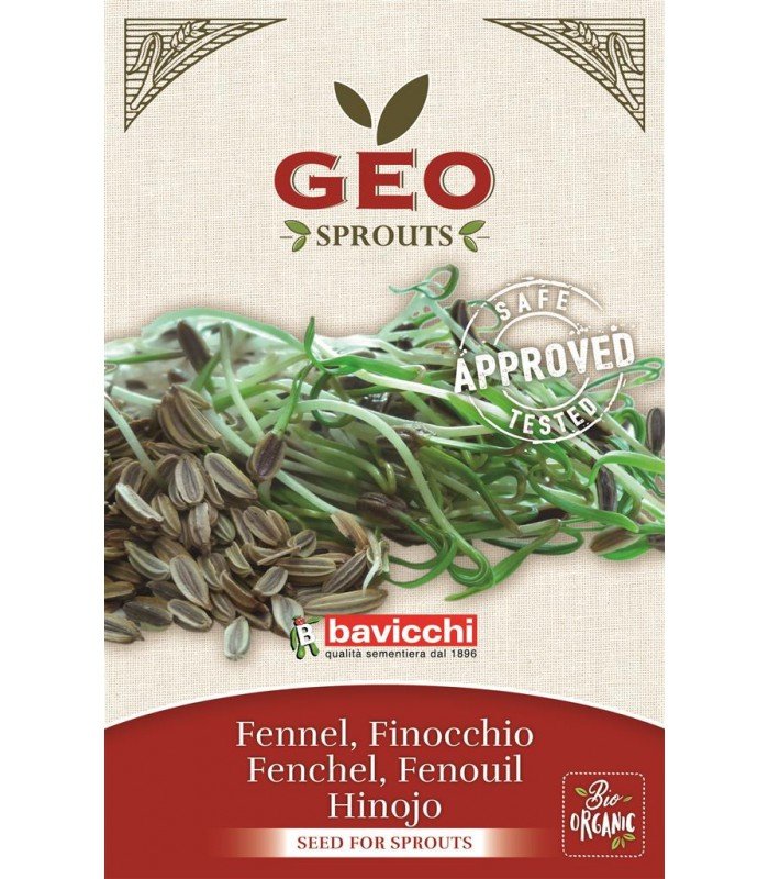 Koper - nasiona na kiełki GEO, certyfikowane, 13g, Bavicchi (VFI1103)