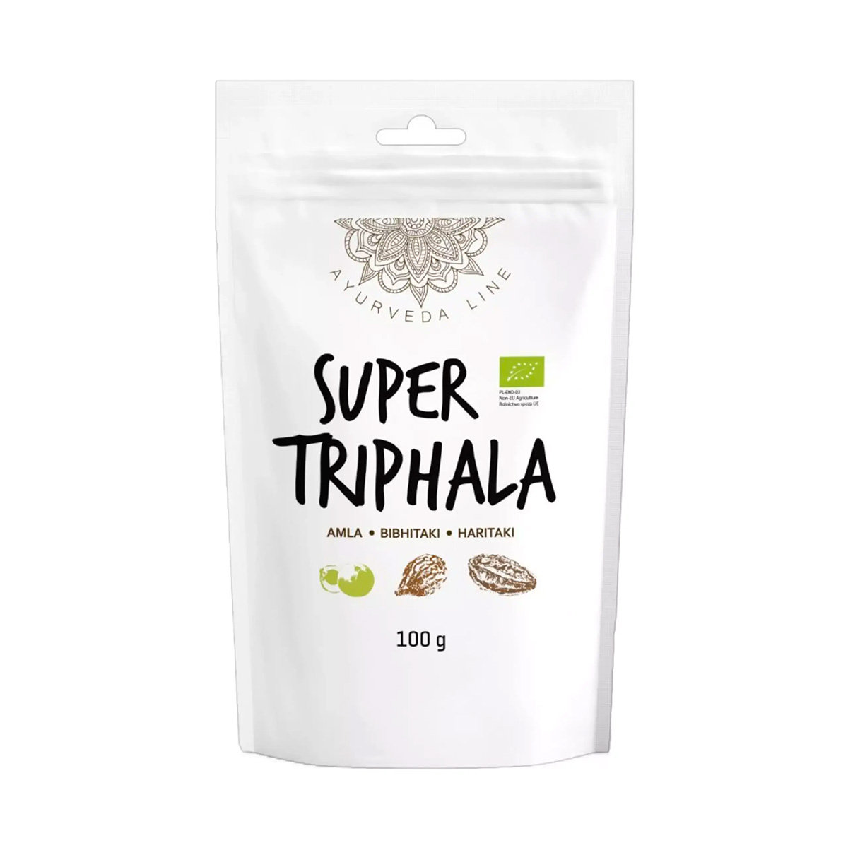 Bio Triphala w proszku, 100g, Diet-Food