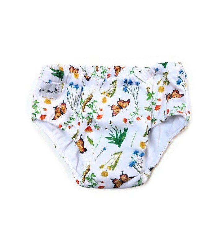 Majtki treningowe szybkoschnące, bawełna, W TRAWIE, rozmiar L, 13-16 kg, Pupus