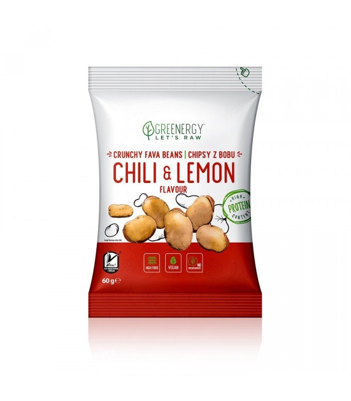 Greenergy Chipsy z bobu o smaku 