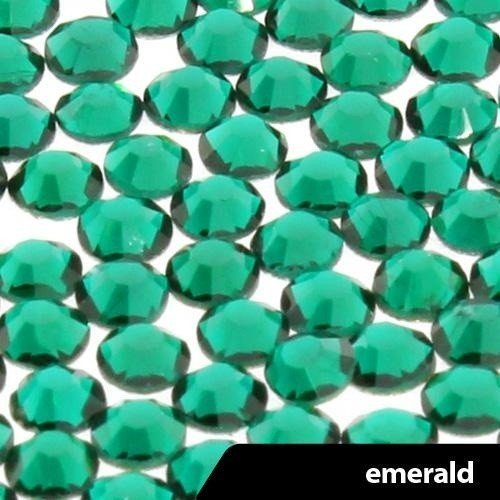 Cyrkonie Do Paznokci Ozdoba Emerald x50szt