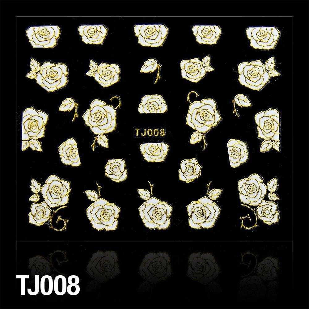 Naklejki 3D - Kwiatki Tj008 Bi