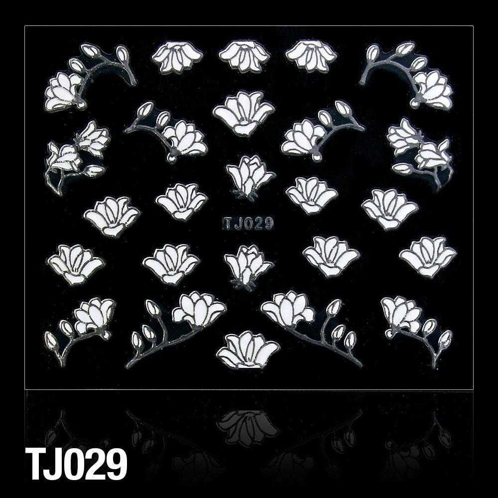 Naklejki 3D - Kwiatki Tj029 Bi