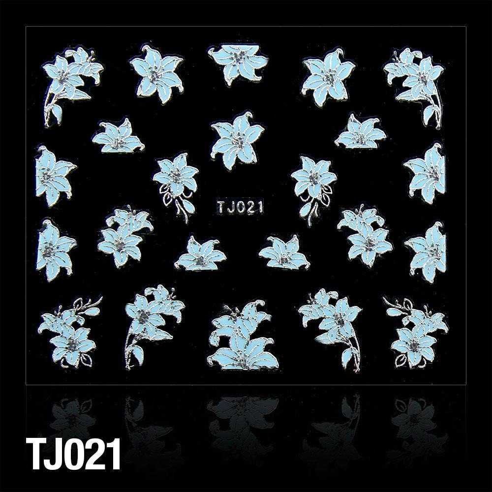 Naklejki 3D - Kwiatki Tj021 Ni