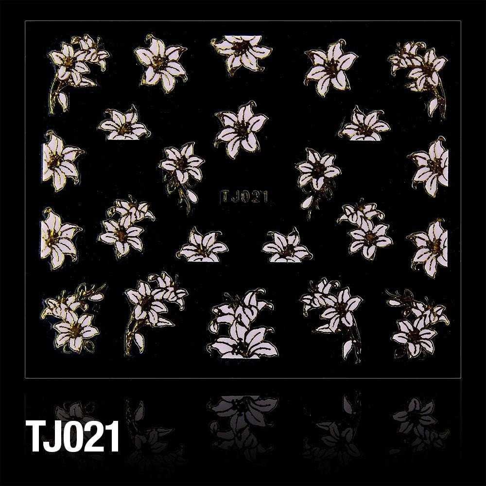 Naklejki 3D - Kwiatki Tj021 Pu
