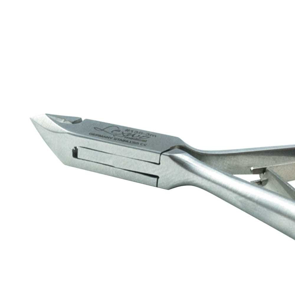 Cążki Do Skórek Lexwo Srebrne Stal 135 3 MM