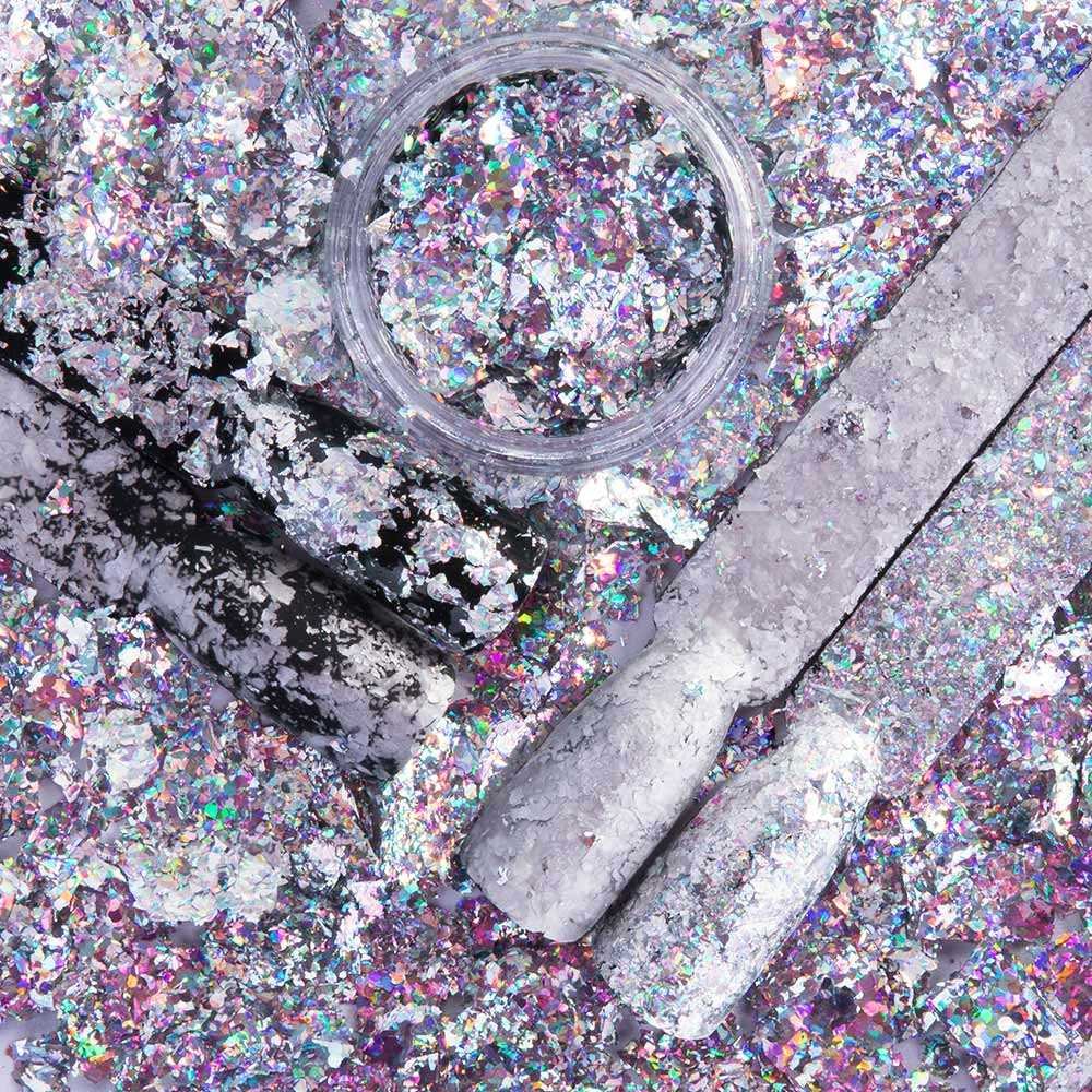 Allepaznokcie Pyłek do paznokci Prismatic Flakes 0,015 Nr 1