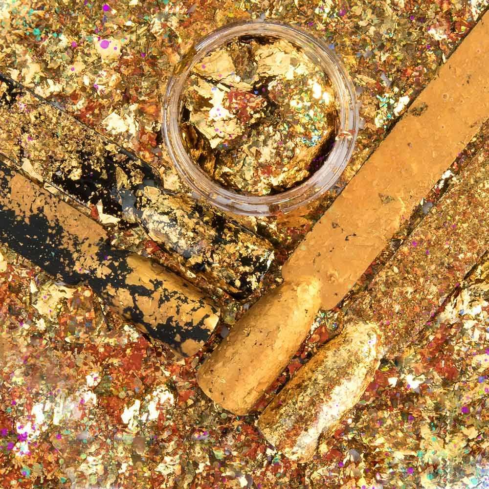 Allepaznokcie Pyłek do paznokci Prismatic Flakes 0,015 Nr 2
