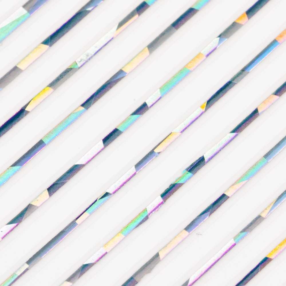 Allepaznokcie Naklejka do paznokci 3D Joyfull Nail holo