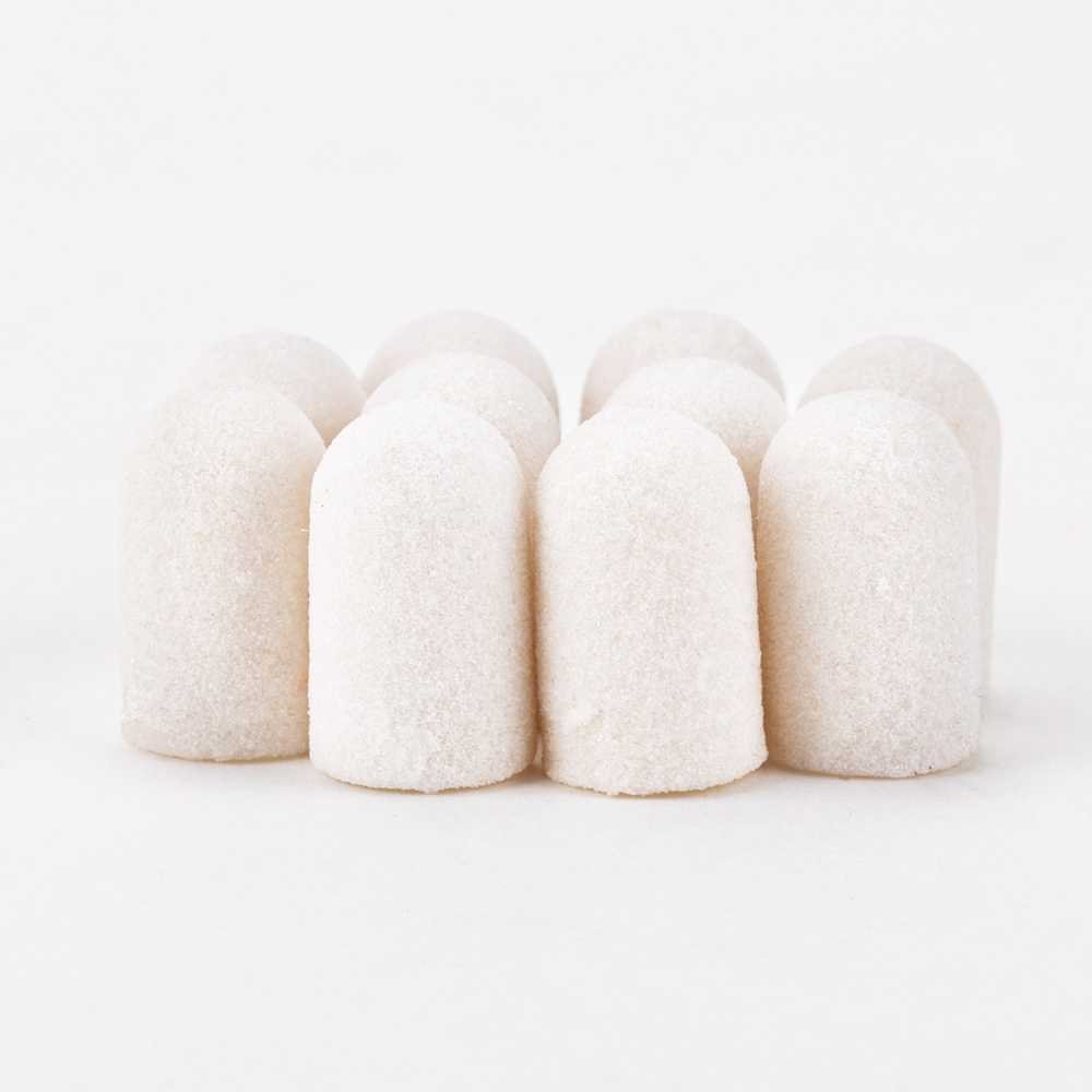 Allemed Kapturki do pedicure 7 mm gradacja 180 10 szt ABS Podo AlleMed Biały White