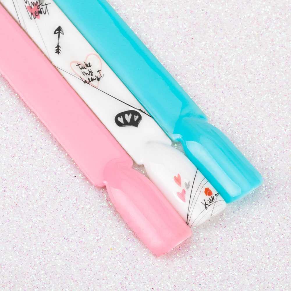 Allepaznokcie Naklejki do paznokci samoprzylepne YZW-S318