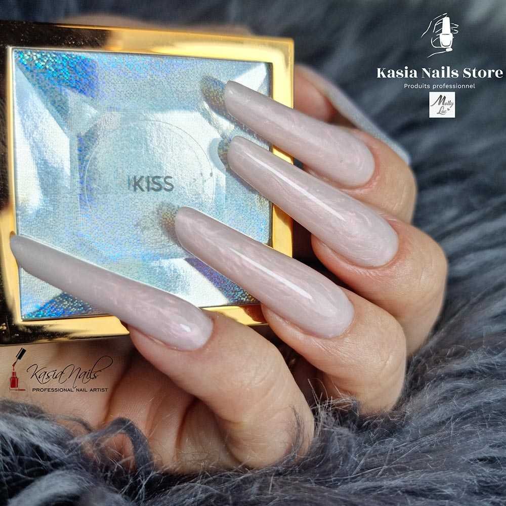 Kiss Molly Lac Żel do paznokci budujący MollyLac Pearly Gel 5 g