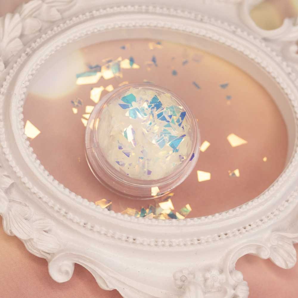 Ozdoba do paznokci Broken Glass efekt tłuczonego szkła Cinderella