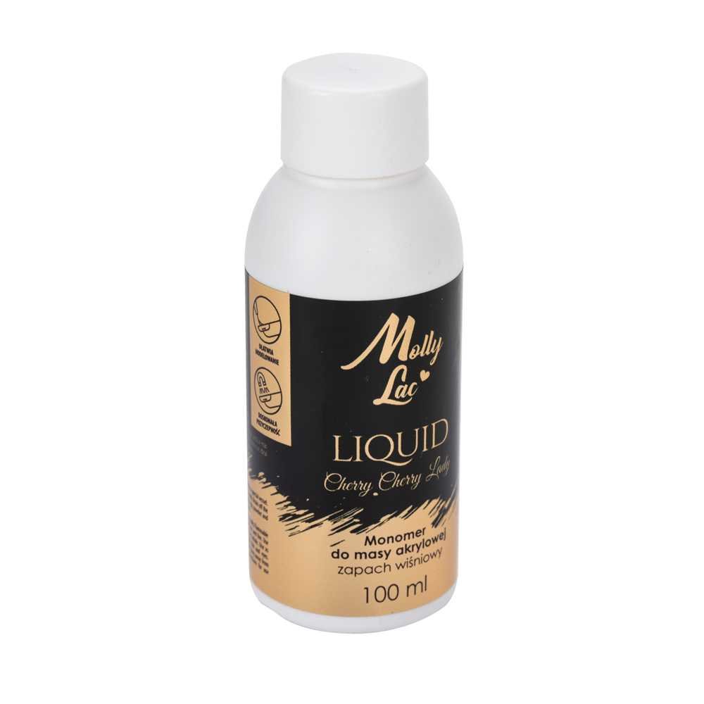 Liquid do akrylu monomer MollyLac Cherry Cherry Lady o zapachu wiśni 100 ml