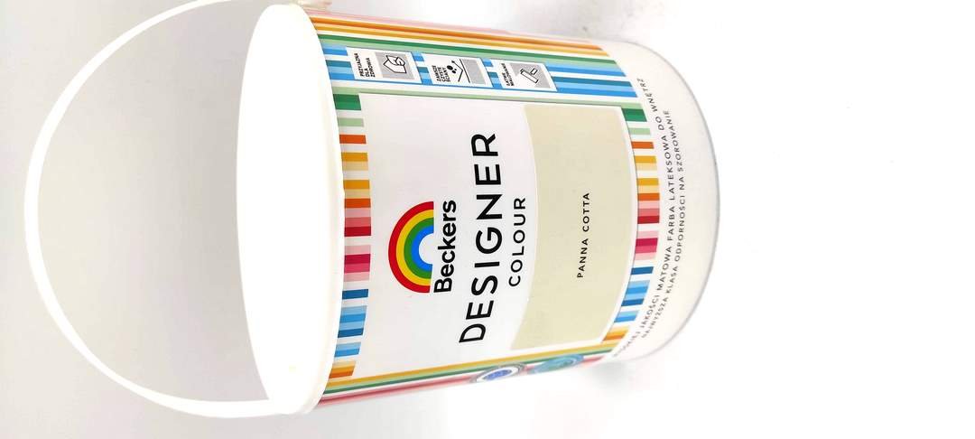 Beckers Farba do ścian i sufitów DESIGNER COLOUR 2,5 l Panna Cotta