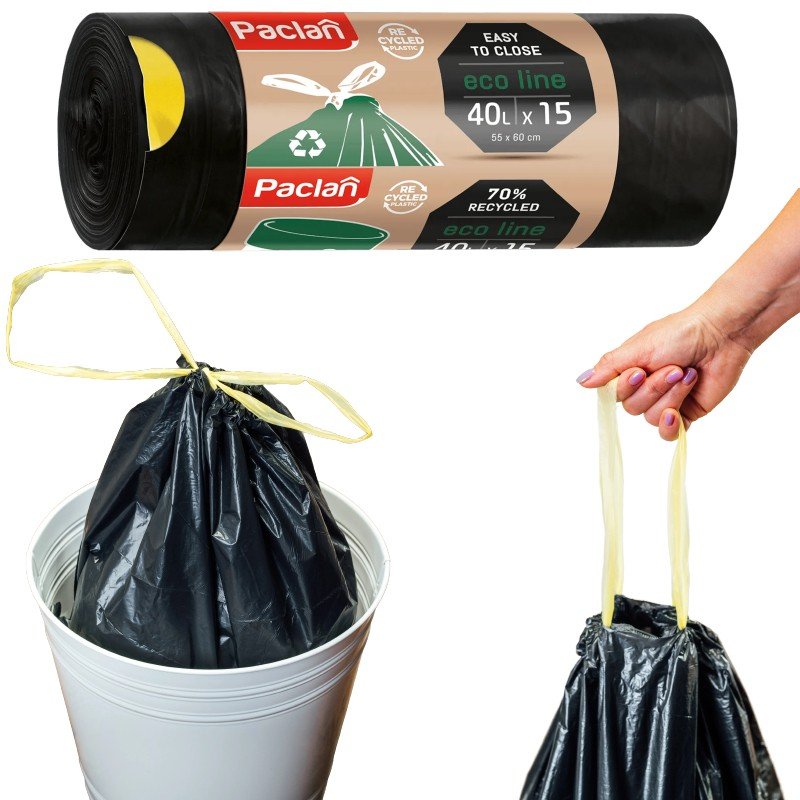 Paclan 40l worki na odpady eco line A15