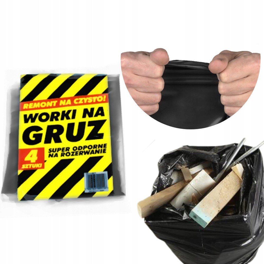 Worki na gruz - 4 sztuki