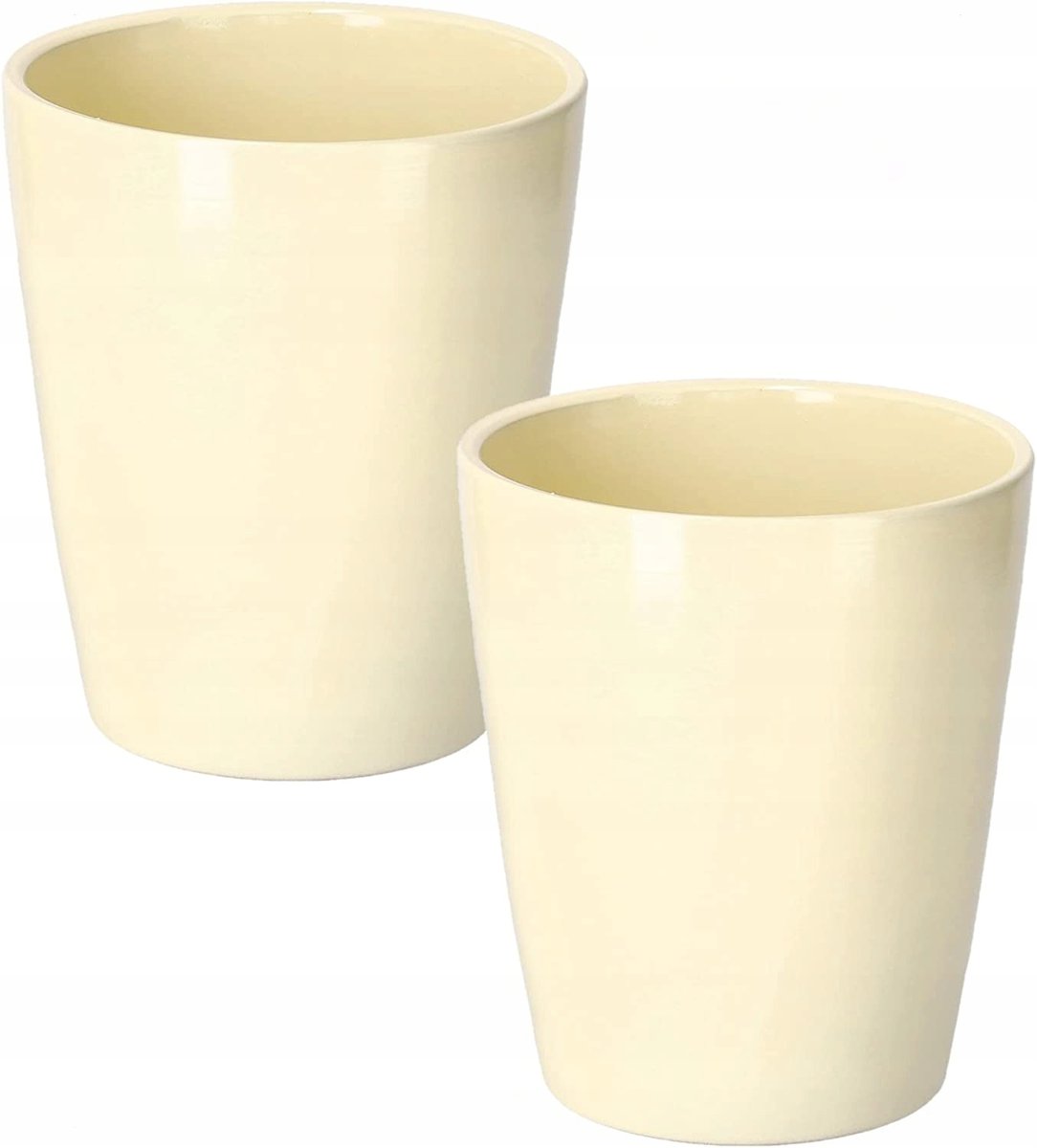 2X Osłonka 12 Doniczka Donica Ceramiczna Na Kwiaty