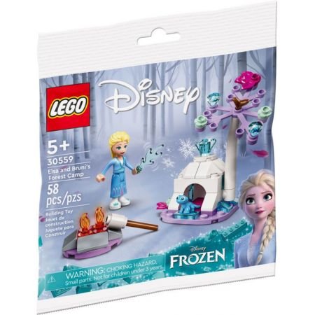 LEGO Klocki Disney Princess Leśny biwak Elzy i Bruni 30559