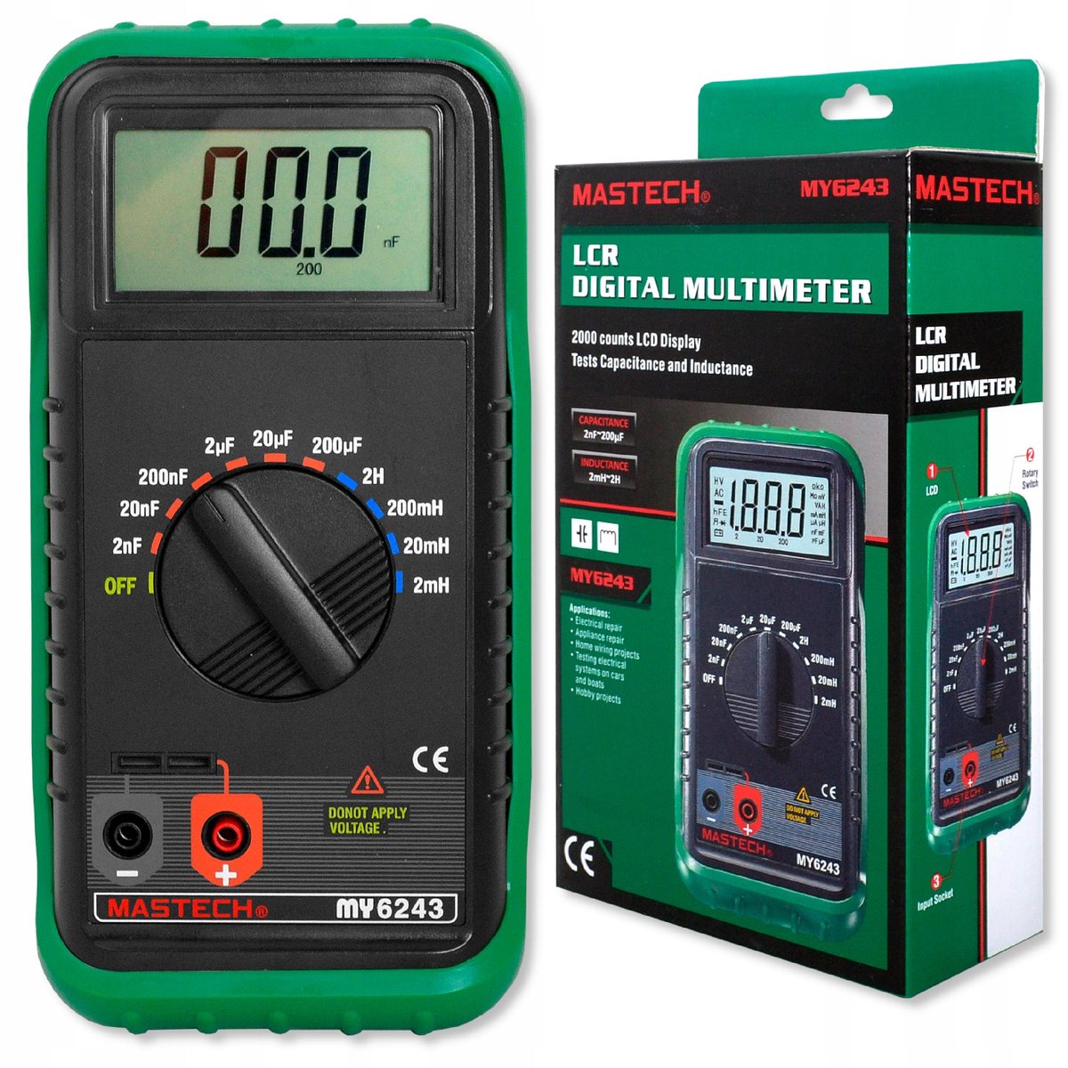 Uniwersalny Miernik Cyfrowy Multimetr