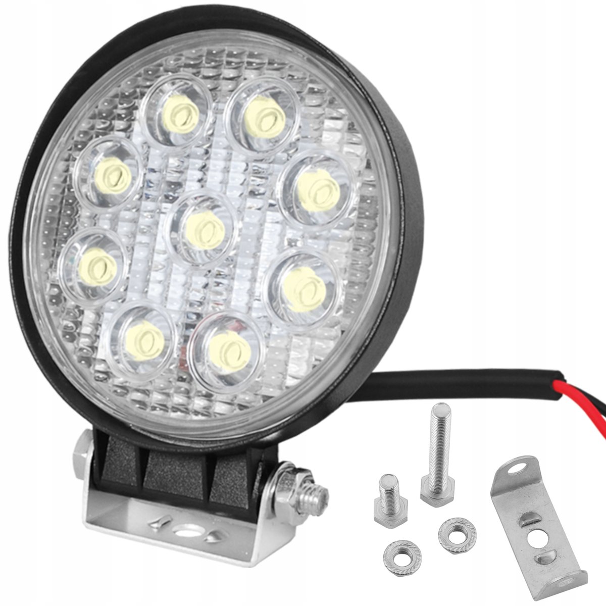 Energooszczędna Mocna Lampa Robocza Okrągła