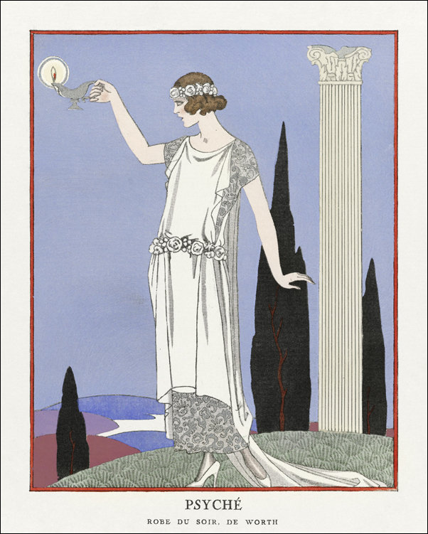 L’amant poète, George Barbier - plakat 59,4x84,1 cm