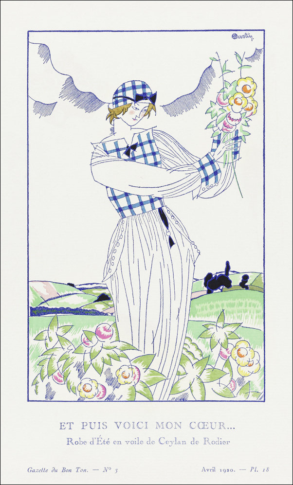 L’étoile du berger, Manteau de fourrure, de Max-A, Charles Martin - plakat 61x91,5 cm