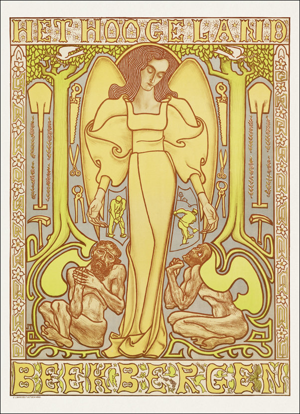 Labor for the woman, Jan Toorop - plakat 70x100 cm
