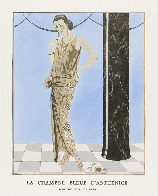 Le Cadran Solaire, George Barbier - plakat 60x80 cm