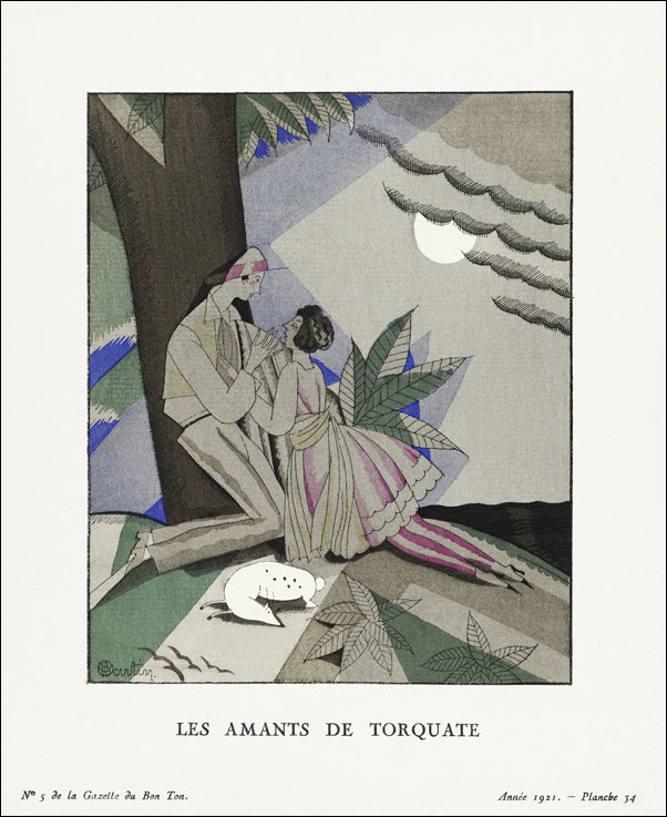 Les Gorgerettes, Charles Martin - plakat 50x70 cm