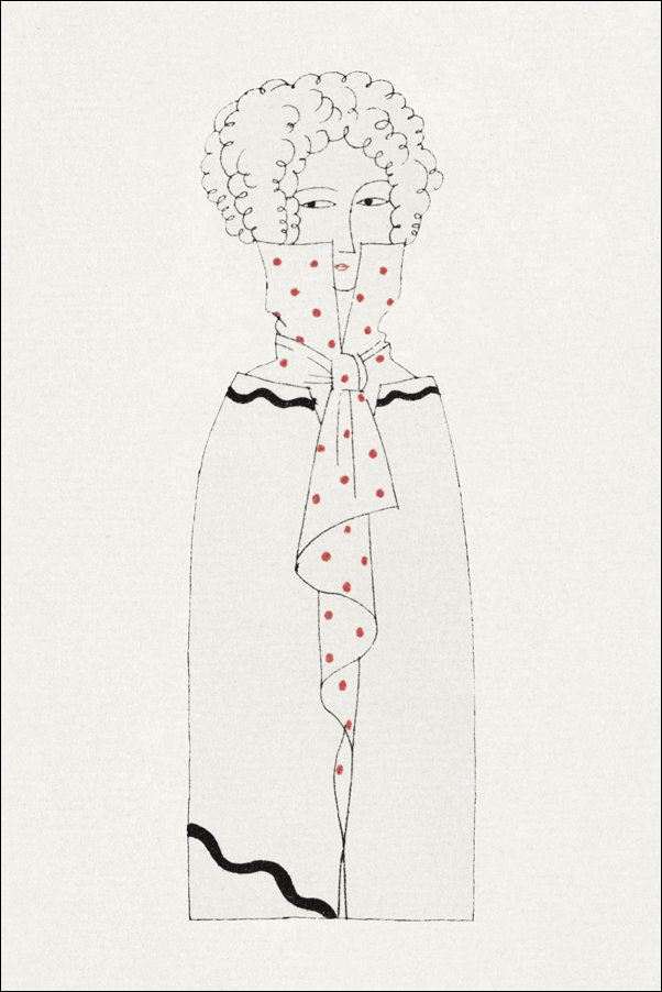 Les Gorgerettes, Charles Martin - plakat 70x100 cm