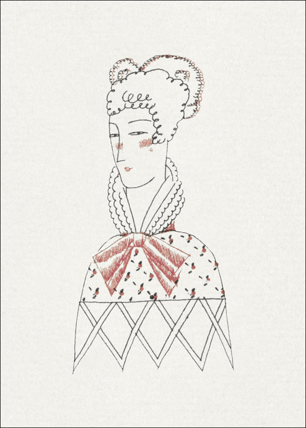 Les Gorgerettes, Charles Martin - plakat 70x100 cm
