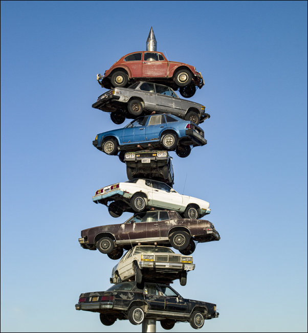 Lollipop Motel sign, Wildwood, New Jersey., Carol Highsmith - plakat 70x100 cm