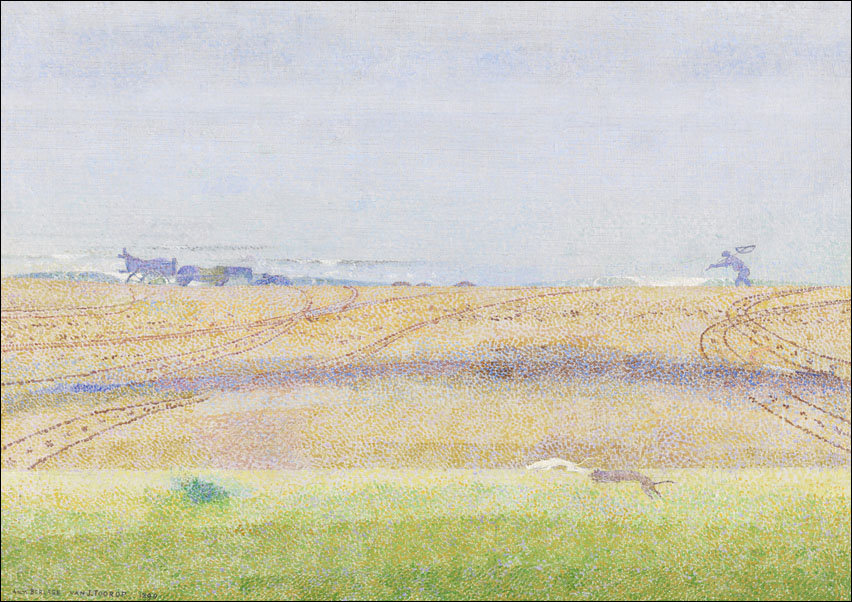 Misty Sea, Jan Toorop - plakat 50x40 cm