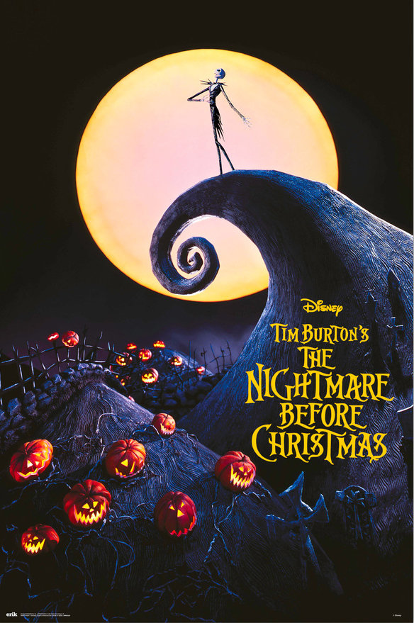 Miasteczko Halloween Tim Burton - plakat 61x91,5 cm