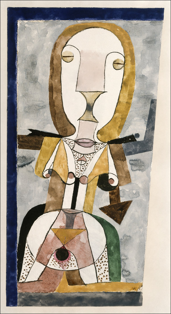 Popular Wall-Painting, Paul Klee - plakat 50x70 cm