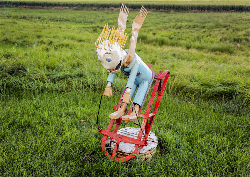 Porter Sculpture Park in South Dakota, Carol Highsmith - plakat 80x60 cm