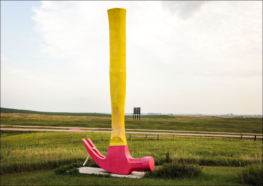 Porter Sculpture Park in South Dakota., Carol Highsmith - plakat 80x60 cm