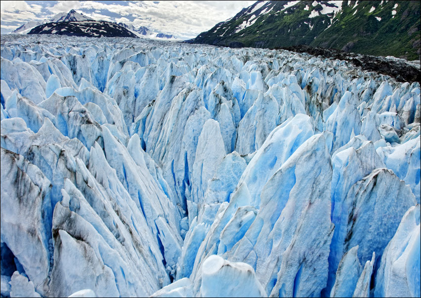 Prince William Sound is a sound of the Gulf of Alaska on the south coast of the U.S. state of Alaska., Carol Highsmith - plakat 29,7x21 cm