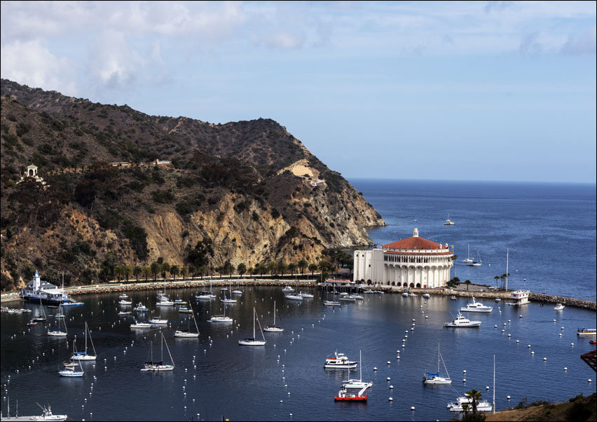 Santa Catalina Island, often called Catalina Island, or just Catalina, is a rocky island off the coast of the U.S. state of California in the Gulf of