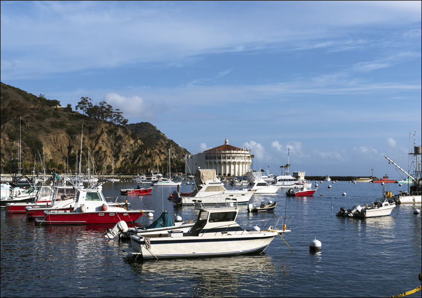 Santa Catalina Island, often called Catalina Island, or just Catalina, is a rocky island off the coast of the U.S. state of California in the Gulf of