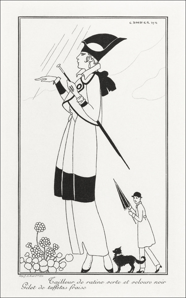 Schönbrunn on Sunday, Moriz Jung - plakat 61x91,5 cm