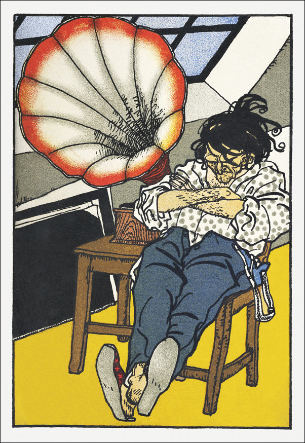 Temple Gardens, Paul Klee - plakat 42x59,4 cm