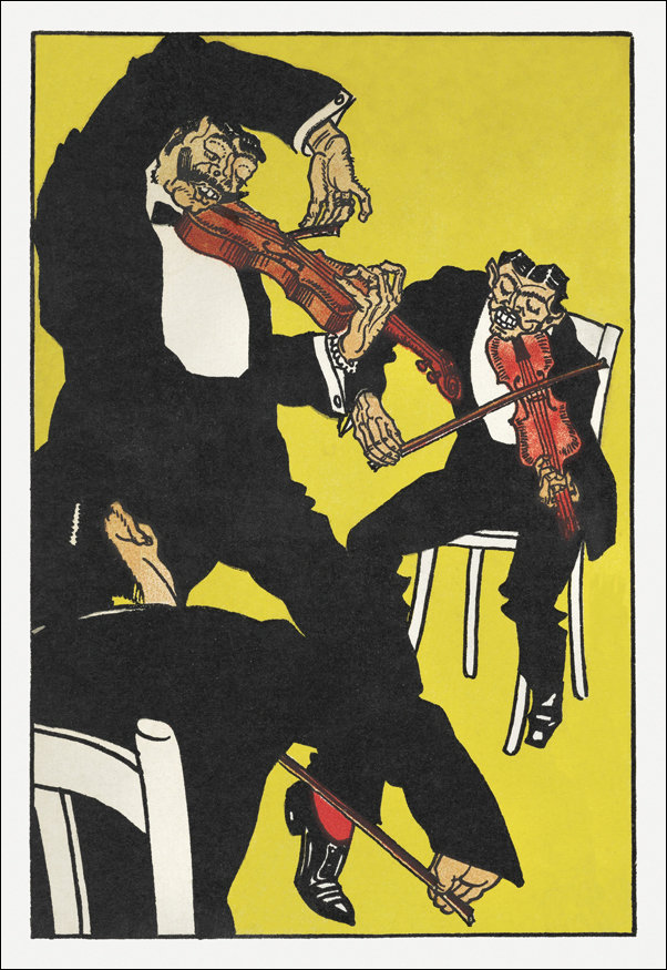 The Duke of Gramatneiss’s Famous Pack of Birds, Moriz Jung - plakat 50x70 cm