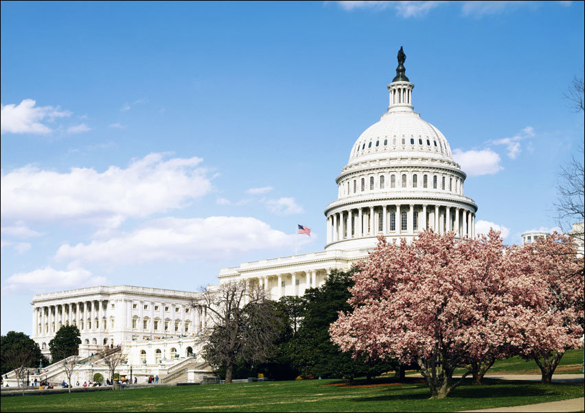 U.S. Capitol Building, Washington, Carol Highsmith - plakat 70x50 cm