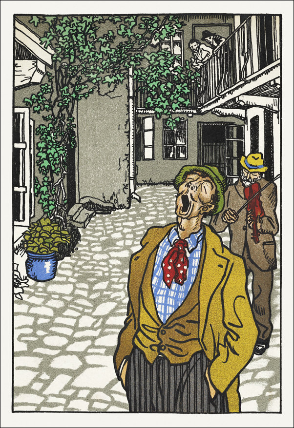 Vaudeville Act 6: Zoltan Toeroek, Child Prodigy, Moriz Jung - plakat 30x40 cm