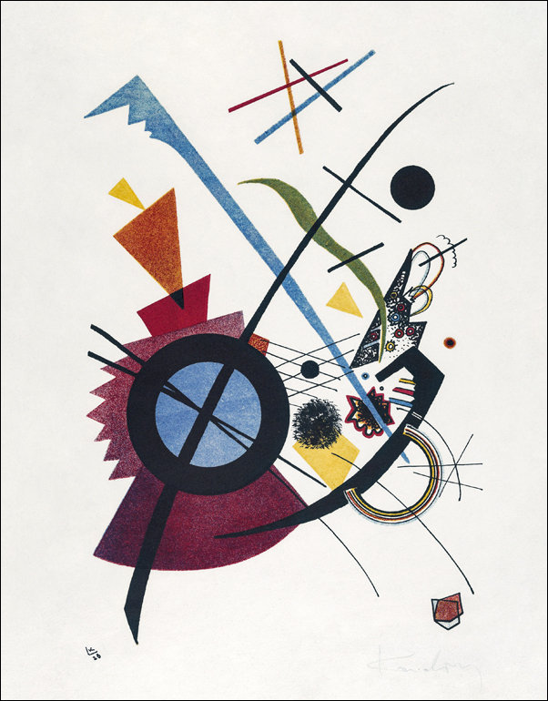 Violet, Wassily Kandinsky - plakat 50x70 cm