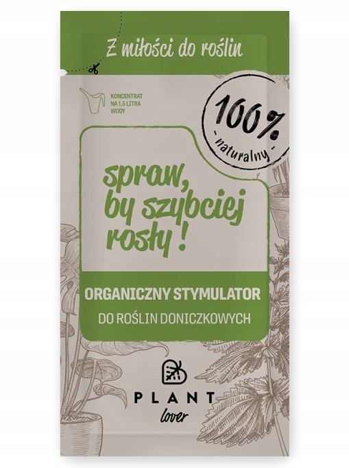 Organiczny Eko Stymulator Doniczkowych Plant Lover
