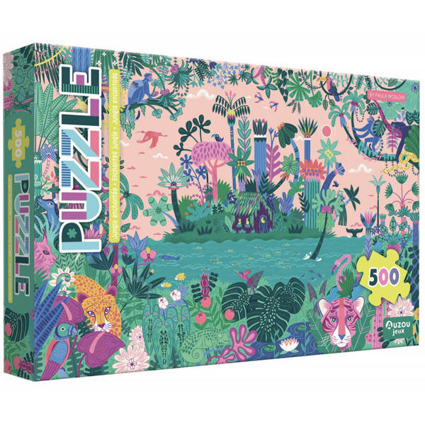 Auzou Puzzle Zaczarowana Dżungla 500 El. 10134