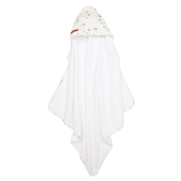 Little Dutch Bawełniany Ręcznik Sailors Bay White Te50621690